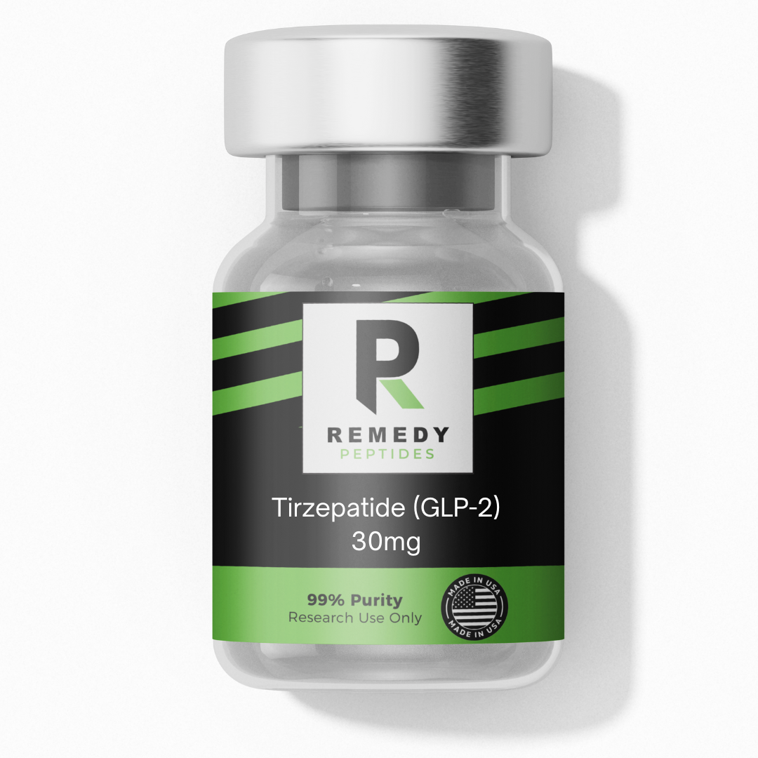 Tirzepatide (GLP-2) - Remedy Peptides